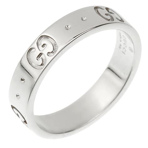 gucci icon ring white gold david jones|gucci chain bracelet.